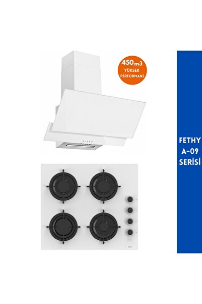 Ferre ve AFM Tech MARKALI Fethy A-09 Ocak +Davlumbaz 2'li Ankastre Set ( CS20...