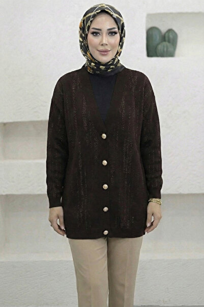 My City 44195 - Stylish Comfortable Glittery Buttoned Thin Cotton Fabric Wome...