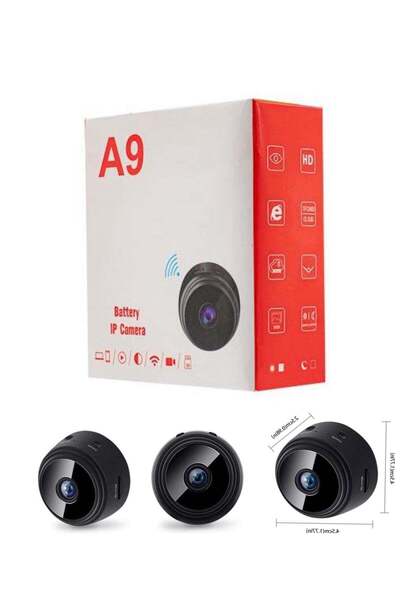 PUKON Pack of 3 combo HD 1080P Mini Camera's Wireless Wifi Security Night Vis...