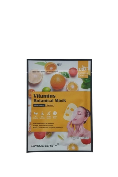 LOVEME BEAUTY قناع الوجه بالبرتقال لترطيب البشرة من لاف مي بيوتي -25 مل