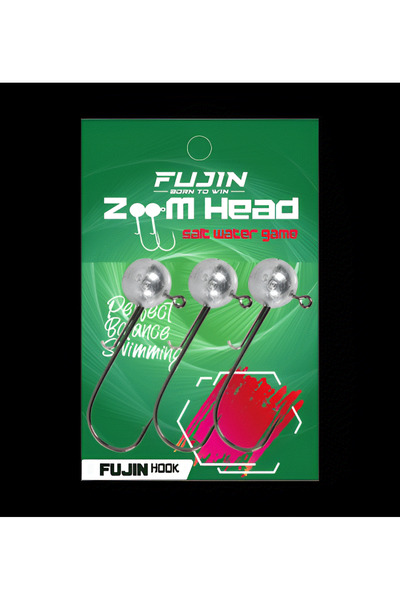 Fujin Zoom Head 2/0 Jighead (1,5gr-3gr-5gr-7gr)