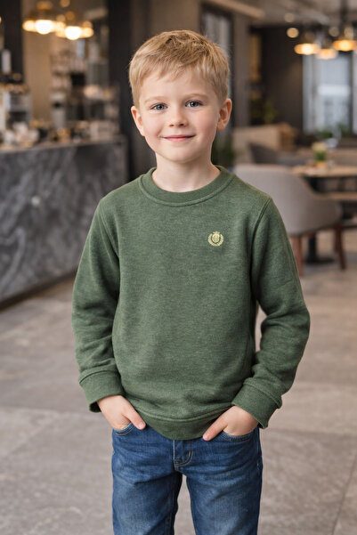 HÇ Hülya Çelik KİDSWEAR 2018 Детска сезонна блуза с велосипедна яка, памучна ...