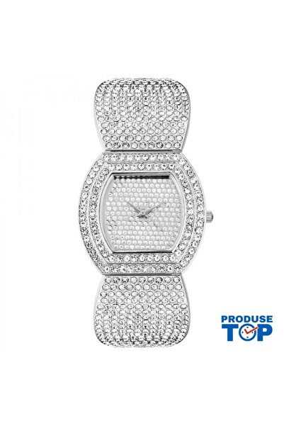 Produse.Top Elegant Luxury Silver Women's Watch QUARTZ CDQZ108