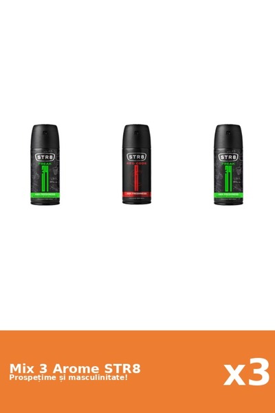 str8 Set 3 Mix STR8: 2x FR34K, 1x Red Code