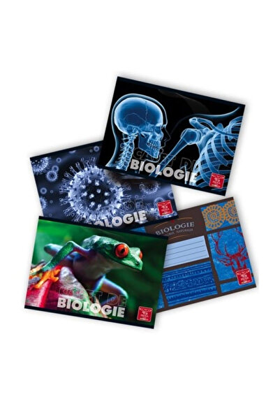PIGNA Biology Notebook 24 Pages Polychrome Cover