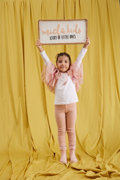 Miela Kids عباءة وتنورة من التول