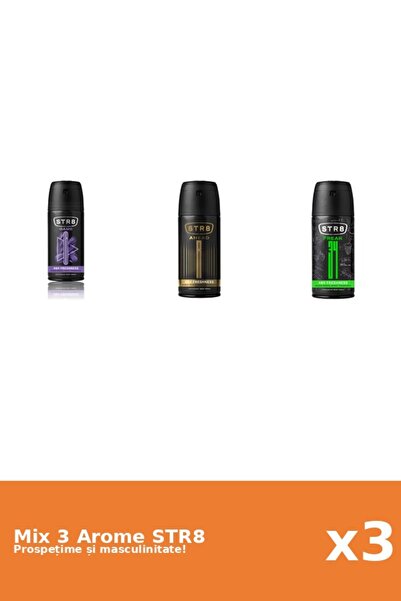 str8 Set 3 Mix STR8: 1x Ahead, 1x FR34K, 1x Game