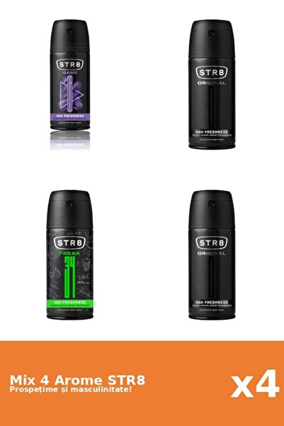 str8 Set 4 Mix STR8: 1x FR34K, 1x Game, 2x Original