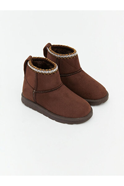 LC Waikiki Блестяща селекция от ботуши за момичета с ефект на велур от Shinin...