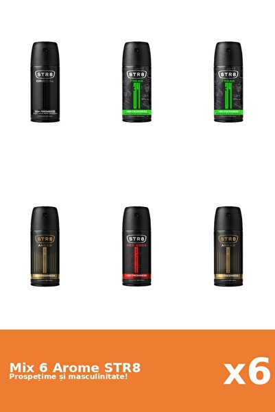 str8 Set 6 Mix STR8: 2x Ahead, 2x FR34K, 1x Original, 1x Red Code