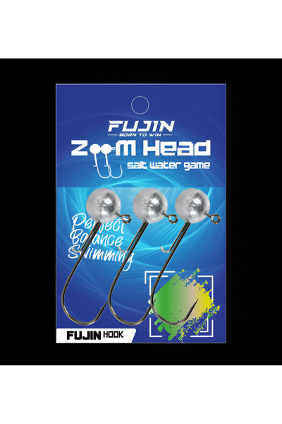 Fujin Zoom Head 3/0 Jighead (2gr-5gr-7gr-10gr-12gr)