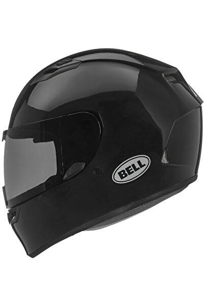 Bell Glr Garaj Qualifier Parlak Siyah Kapalı Kask Şefaf Vizörlü