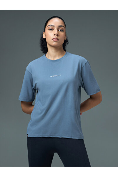 Technosport By Styli Women Boxy Fit Round Neck Sports T-Shirt