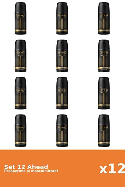 str8 Set 12 Deodorant Spray Ahead, 150 ml