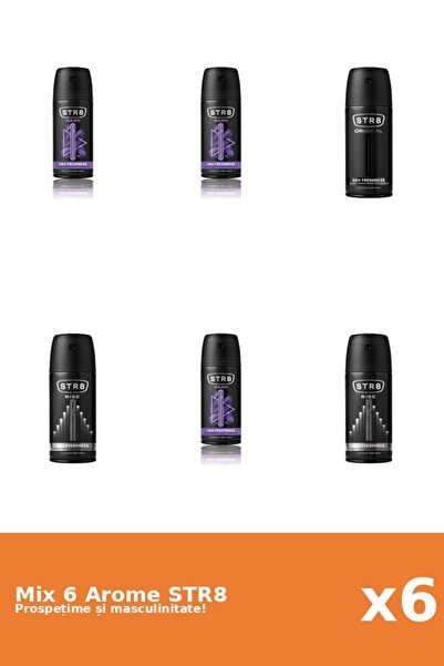 str8 Set 6 Mix STR8: 3x Game, 1x Original, 2x Rise