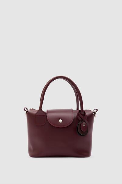 Shule Bags Geantă Bondi Clamshell Crossbody Roșu Claret