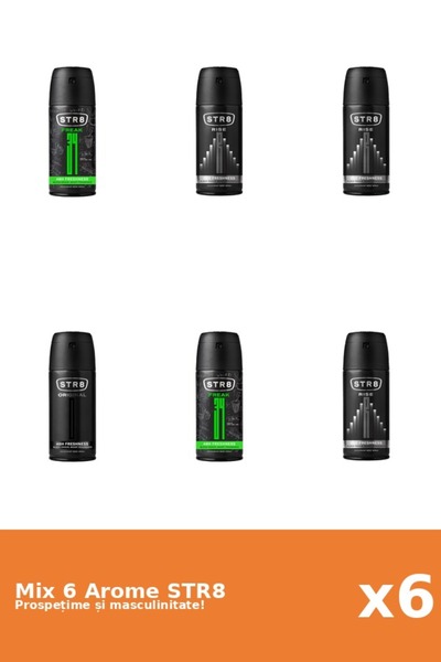 str8 Set 6 Mix STR8: 2x FR34K, 1x Original, 3x Rise