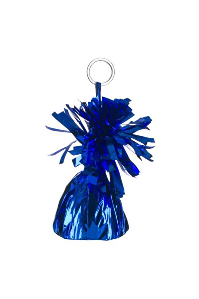 OEM Blue Foil Fringe Balloon Weight 170g