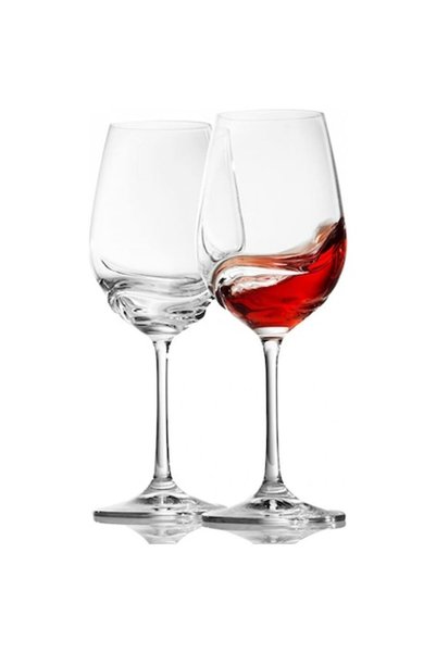 BOHEMİA CRYSTAL Set de 2 pahare de vin TURBULENCE 550 ml