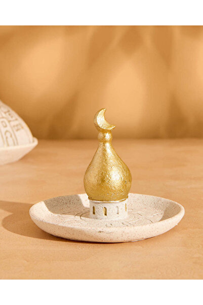 REDTAG مسجد مزخرف باللونين الأبيض والذهبي