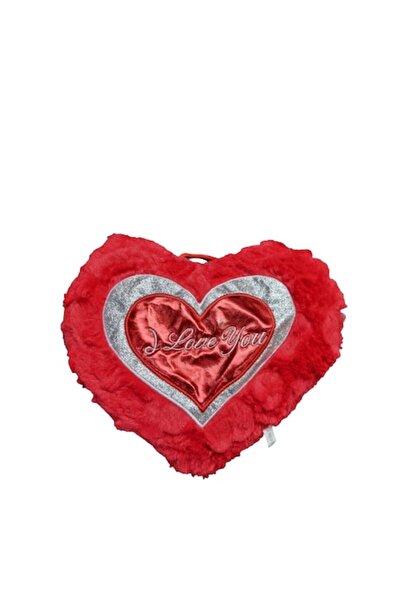 OEM Red Heart-Shaped Decorative Pillow