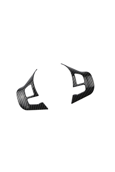 Choice8 3.9 نقطة (قطعتان) - ملصق تزيين عجلة قيادة السيارة باللون الأسود، مناس...