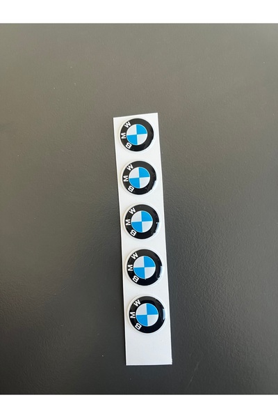 oto BMW kumanda ,anahtar amblemi A-1damla etiket arma 12 mm 5 adet