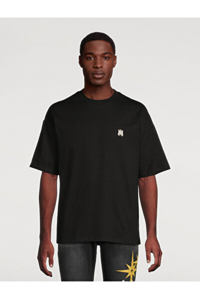 Amiri MA Бавовняна футболка з принтом на серцевині