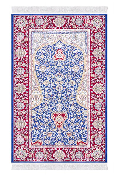 Valery Home سجادة صلاة منسوجة خصيصًا بجودة فاخرة وتشبه الحرير الطبيعي