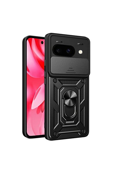 SKYDDAR INNOVATION Case for Google Pixel 9a, CamShield, Magnetic ring, sticke...