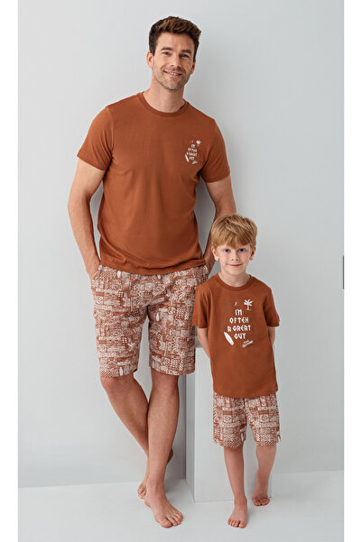 Arnetta Σετ Πιτζάμες Πατέρας-Γιος, 100% Βαμβάκι, (με δώρο κάλτσες), (Τα μεγέθ...
