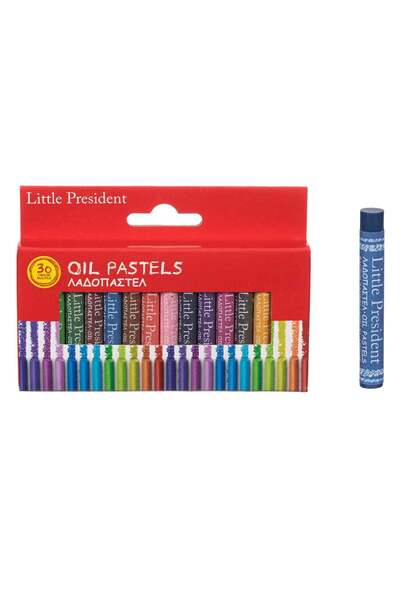 OEM Creioane Ulei Pastel de Diferite Culori Little President - 30buc