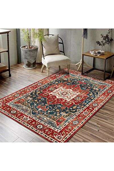 Mumtaz سجادة كبيرة بمقاس 120 سم × 180 سم، مقاومة للبقع والتآكل، قابلة للغسل ف...