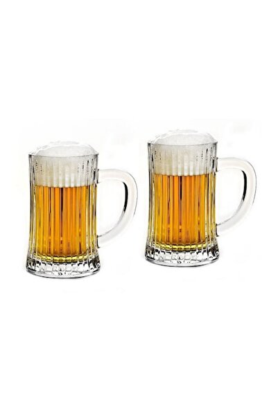 BOHEMİA CRYSTAL Set de 2 halbe de bere, cristal Bohemia, 500 ml