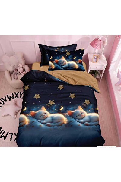 Casa de Vis Bedding set, 1 person, 150 x 220 cm, satin finish, 4 pieces, Y60-149