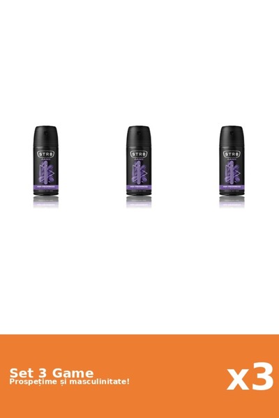 str8 Set 3 Deodorant Spray Game, 150 ml