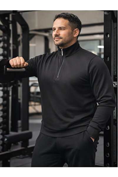 OESB COLLECTİON YARIM FERMUARLI SWEATSHİRT