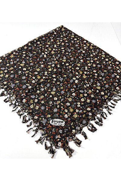 Firuze Pânză de brânză cu mărgele și model în formă de stele 06115-20