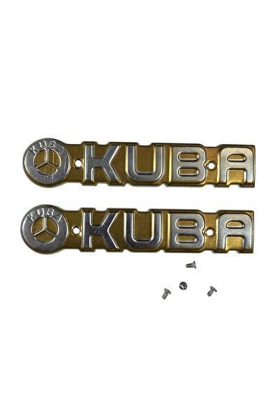 MOTORKİT MK KUBA CG MOTOSİKLET DEPO YAZISI GOLD SAĞ SOL İKİ TARAF İÇİN (4 TAN...