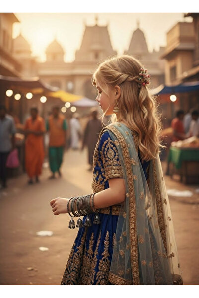 Kaftan Collection Indian Bracelet Accessory - Set of 14 for Girls