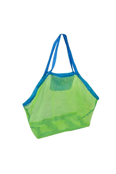 OEM Geanta cu Plasa Pliabila Verde Lime 45x30x45cm