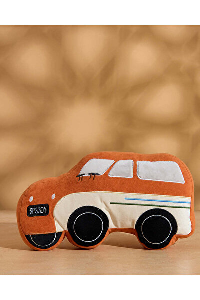 REDTAG وسادة أطفال على شكل سيارة حمراء