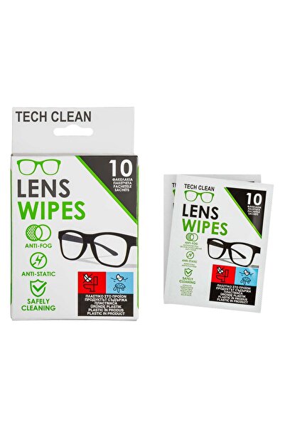 OEM Anti-Fog Wet Wipes for Cleaning Glasses - 10pcs