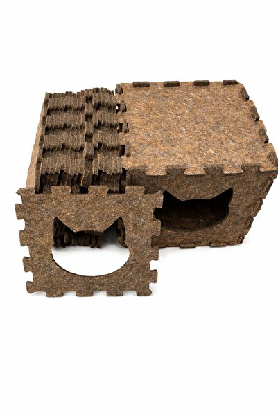 toysmaker Lego Kedi Evi , Keçe Kedi veya Köpek Ev ,Demonte Kedi Evi