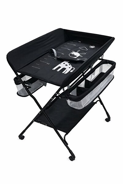 Cute Baby طاولة تغيير بيبي لون رمادي