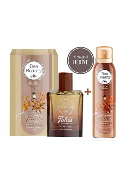 Bee Beauty Times Oriental EDT Kadın Parfüm 50 ml+Deodorant Sprey 150 ml 2Lİ SET