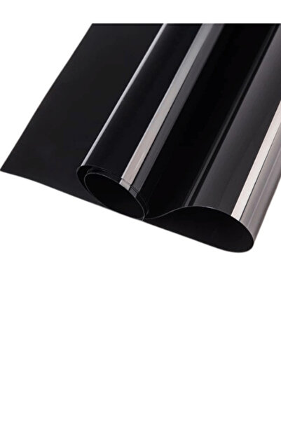 BAKKİMYA Siyah Orta Ton Cam Filmi 75 CM × 2M - (2ply 2 Numara %20) Güneş Kont...