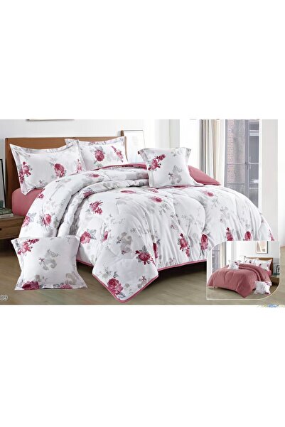 alzawia مفرش نفر مايكروفايبر صيفي قماش بارد 4قطع لحاف مقاس 220*170