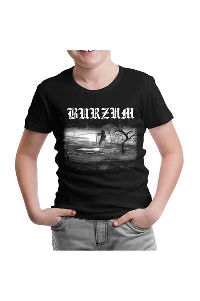 Lord T-Shirt Burzum - 1992 Siyah Çocuk Tshirt