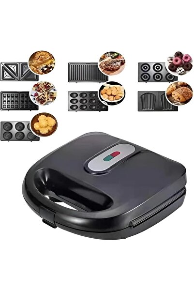 Generic 7 in 1 Sandwich & Multi Snacks Maker